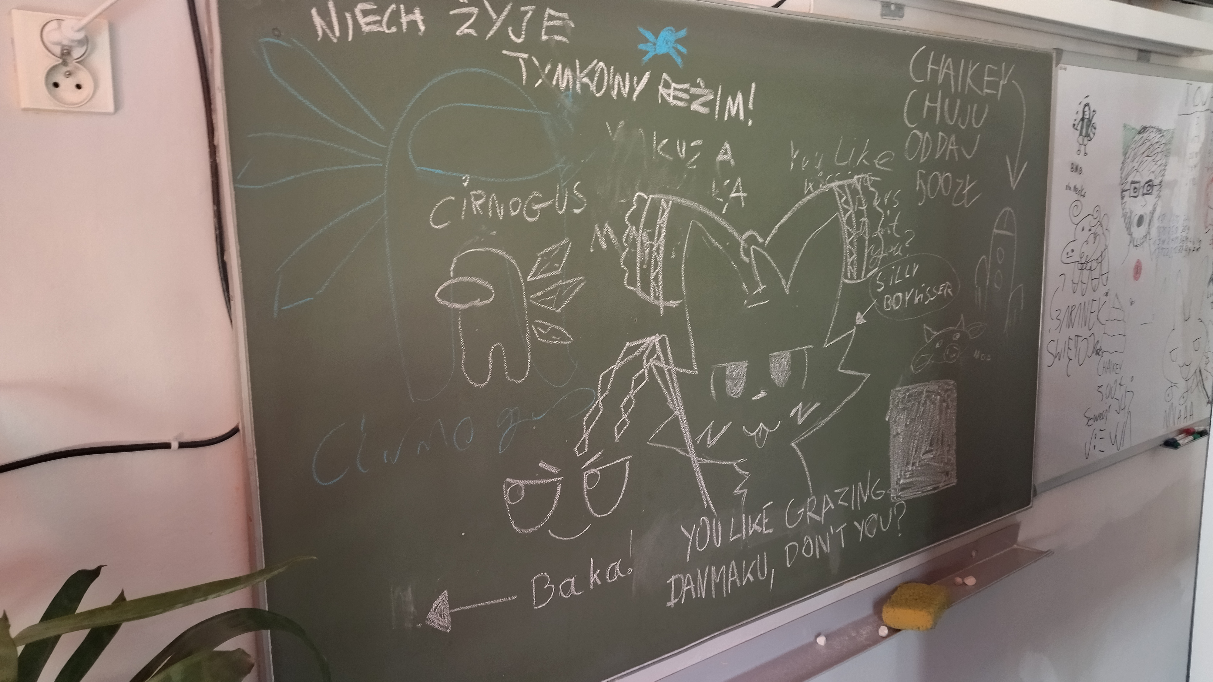 Blackboard art